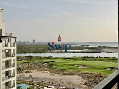 1 Bedroom Flat for Rent in Yas Island, Abu Dhabi - Golf Course View & Sea View | 1BR Fully Furnished