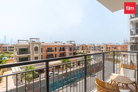 2 Bedroom Apartment for Rent in Jumeirah, Dubai - Furnished | Villas View | Large Balcony