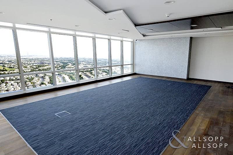 Furnished Office | High Floor | Golf View