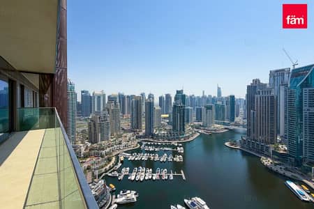 2 Bedroom Flat for Rent in Dubai Marina, Dubai - Full Marina View | Corner Unit | Largest Layout 2 Bedroom Flat for Rent in Dubai Marina, Dubai - Full Marina View | Corner Unit | Largest Layout
