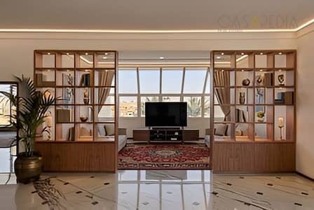 9 Slaapkamers Villa te Huur in Jumeirah, Dubai - V73 TV. jpg