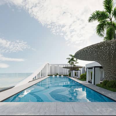 Studio for Sale in Dubai Land Residence Complex (DLRC), Dubai - Sky Pool-03. jpg