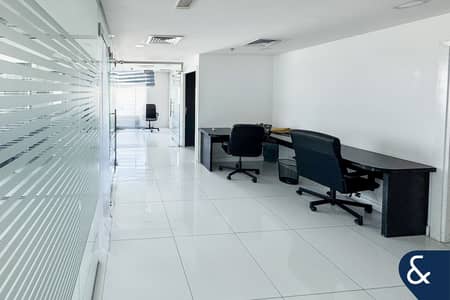 Office for Rent in Jumeirah Lake Towers (JLT), Dubai - Furnished | 3 Cabins | Internal Pantry