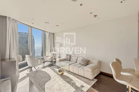 1 Bedroom Apartment for Rent in Downtown Dubai, Dubai - High Floor | Furnished and Ready to move in