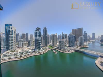 2 Bedroom Flat for Sale in Dubai Marina, Dubai - Amazing Marina Views | High Floor | Rare Layout 2 Bedroom Flat for Sale in Dubai Marina, Dubai - Amazing Marina Views | High Floor | Rare Layout