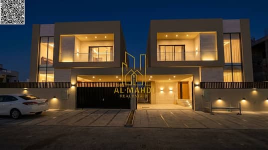 5 Bedroom Villa for Sale in Al Zahya, Ajman - Preserve_architecture_nighttime_…_202606012345. jpeg