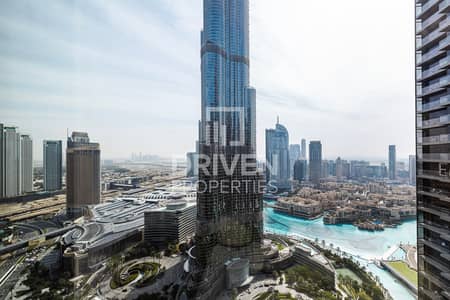 2 Bedroom Apartment for Rent in Downtown Dubai, Dubai - Burj Khalifa View | High Floor | Ready to Move in 2 Bedroom Apartment for Rent in Downtown Dubai, Dubai - Burj Khalifa View | High Floor | Ready to Move in