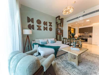 Appartement de 1 chambre à à louer à Dubai Harbour, Dubai - Appartement à Dubai Harbour，Emaar Beachfront，Grand Bleu Towers，Grand Bleu Tower 1, 1 chambre, 150000 AED - 15393397