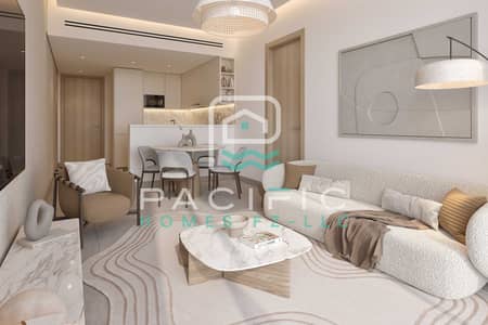 2 Slaapkamers Appartement te Koop in Al Marjan Island, Ras Al Khaimah - LIVING , DINING & KITCHEN 01. jpg 2 Slaapkamers Appartement te Koop in Al Marjan Island, Ras Al Khaimah - LIVING , DINING & KITCHEN 01. jpg
