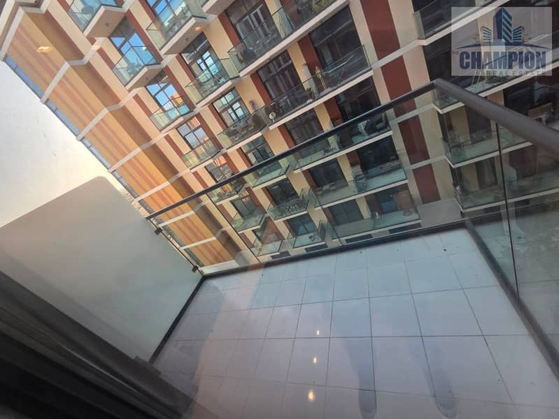Furnished Studio | Celestia A | Balcony & Courtyard View