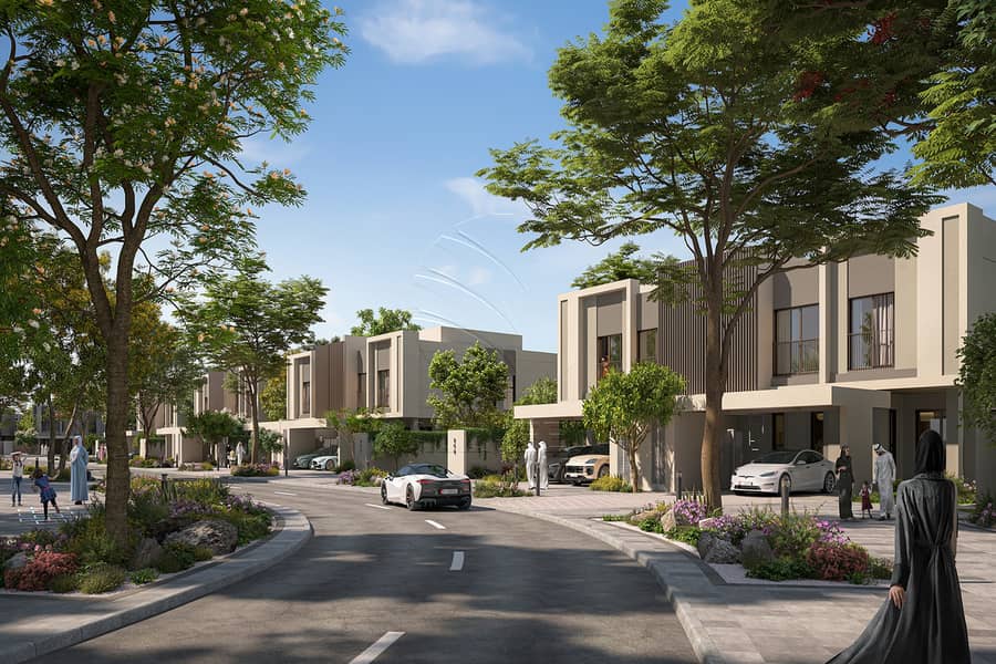 13 ALDAR_Balghaiylam05_CGI01_StreetView 3BR-TH_02. jpg