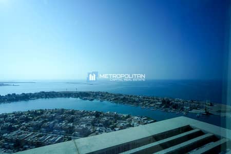 1 Bedroom Apartment for Sale in The Marina, Abu Dhabi - 1BR Sea View | Fully Furnished | High floor 1 Bedroom Apartment for Sale in The Marina, Abu Dhabi - 1BR Sea View | Fully Furnished | High floor