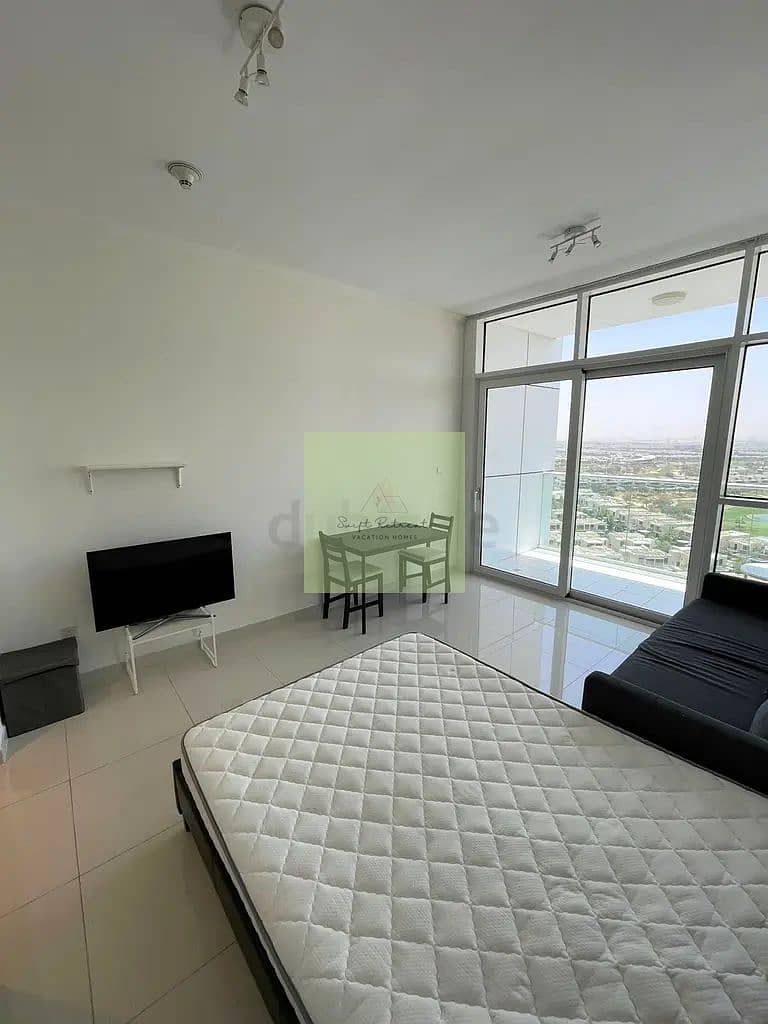 High floor | Balcony | Golf view | Furnished