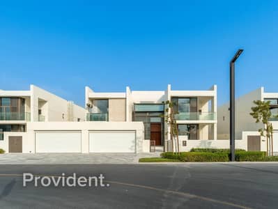 6 Bedroom Villa for Rent in Mohammed Bin Rashid City (MBR City), Dubai - Contemporary Type 1 | Lagoon View | Burj Khalifa