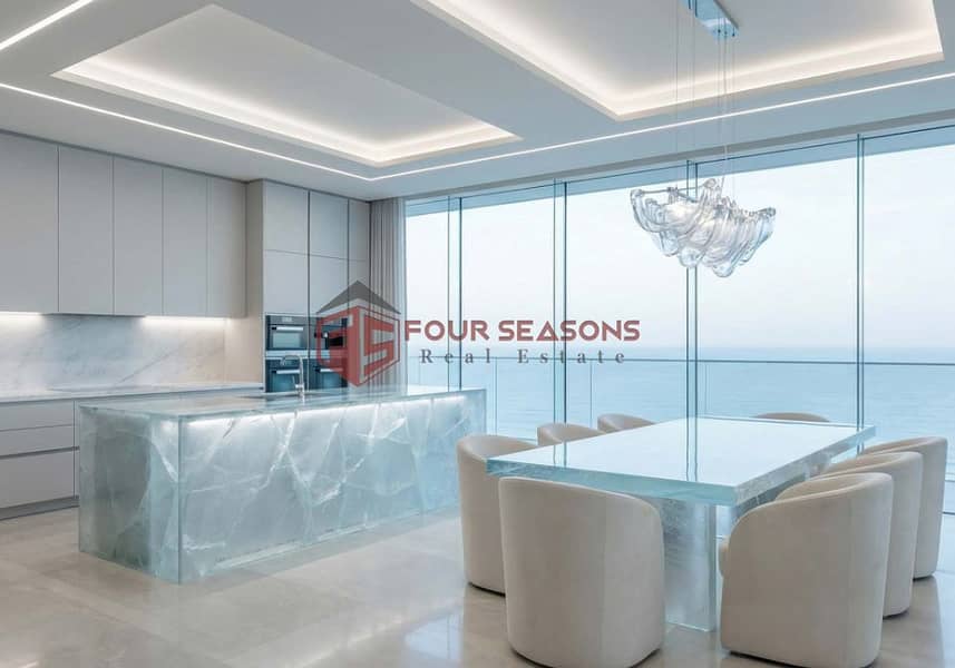 Beachfront Style 2BR Duplex | Prime Marjan Island - Image 2