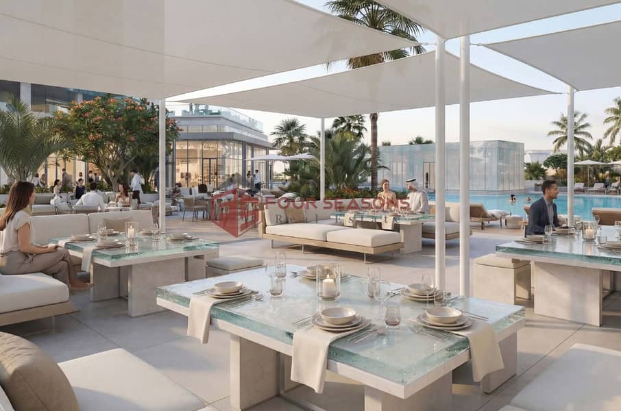 Beachfront Style 2BR Duplex | Prime Marjan Island - Image 11