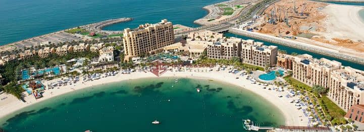 Beachfront Style 2BR Duplex | Prime Marjan Island - Image 14