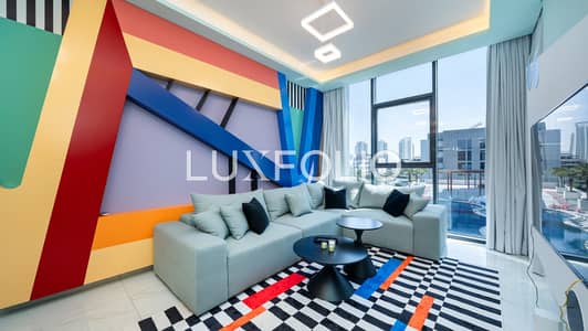 2 chambres Appartement à à louer à Dubai Studio City, Dubai - Appartement à Dubai Studio City，Samana Golf Avenue, 2 chambres, 134999 AED - 15408865