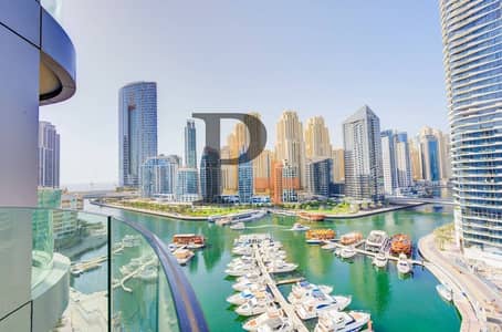 1 Bedroom Flat for Rent in Dubai Marina, Dubai - Full Marina View | Furnished | Near Metro 1 Bedroom Flat for Rent in Dubai Marina, Dubai - Full Marina View | Furnished | Near Metro