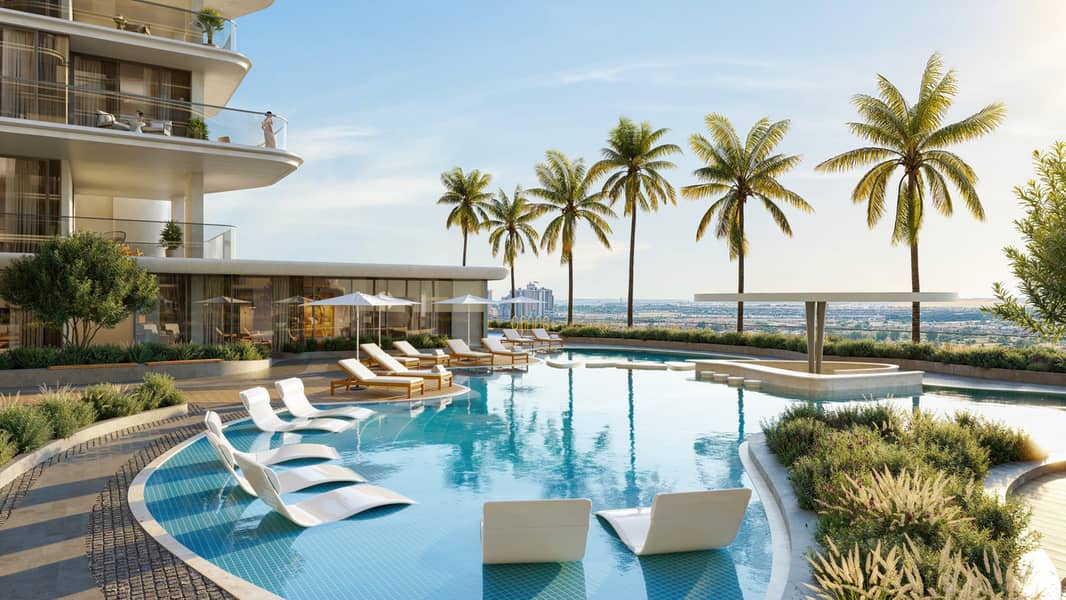 8 Pool and sunbed area. jpg