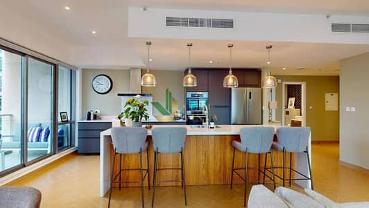 2 Bedroom Flat for Sale in Downtown Dubai, Dubai - Fully Renovated | Burj Khalifa View | Corner Unit