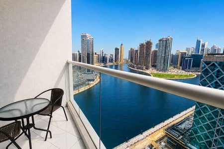 شقة 1 غرفة نوم للايجار في الخليج التجاري، دبي - شقة في داماك ميزون بريف تاور أ،داماك ميزون بريفيه،الخليج التجاري 1 غرفة 140000 درهم - 15411092