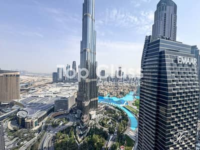 3 Bedroom Flat for Rent in Downtown Dubai, Dubai - Full Burj Khalifa View | Furnished | High Floor 3 Bedroom Flat for Rent in Downtown Dubai, Dubai - Full Burj Khalifa View | Furnished | High Floor