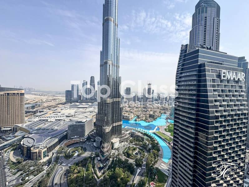 Full Burj Khalifa View | Furnished | High Floor Full Burj Khalifa View | Furnished | High Floor