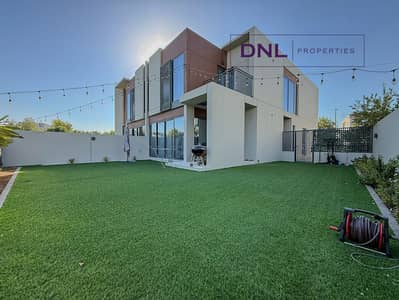 4 Bedroom Villa for Rent in Dubailand, Dubai - On The Pool And Park | Large Plot | Single Row 4 Bedroom Villa for Rent in Dubailand, Dubai - On The Pool And Park | Large Plot | Single Row