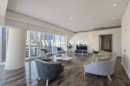 4 Bedroom Apartment for Rent in Dubai Marina, Dubai - Panoramic Sea Views | High Floor | Best Priced 4 Bedroom Apartment for Rent in Dubai Marina, Dubai - Panoramic Sea Views | High Floor | Best Priced