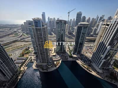 2 Bedroom Flat for Rent in Jumeirah Lake Towers (JLT), Dubai - High Floor - Full Lake view - Best Aminities 2 Bedroom Flat for Rent in Jumeirah Lake Towers (JLT), Dubai - High Floor - Full Lake view - Best Aminities