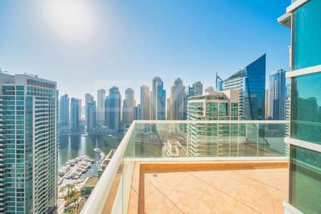 4 Bedroom Flat for Rent in Dubai Marina, Dubai - 4BR+MAID | PARTIAL SEA VIEW | FLEXIBLE CHEQUES 4 Bedroom Flat for Rent in Dubai Marina, Dubai - 4BR+MAID | PARTIAL SEA VIEW | FLEXIBLE CHEQUES
