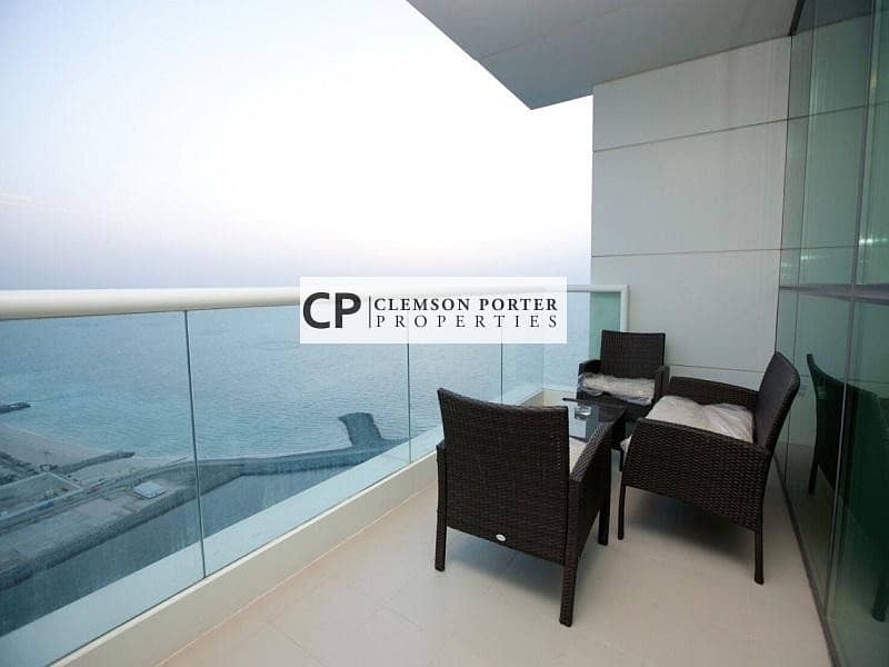 Fully Furnished 2 + maid  for Sale at Al Bateen Tower