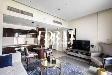 2 Bedroom Apartment for Rent in Business Bay, Dubai - High-Floor 1BR with Pool View | Majestine Business Bay 2 Bedroom Apartment for Rent in Business Bay, Dubai - High-Floor 1BR with Pool View | Majestine Business Bay