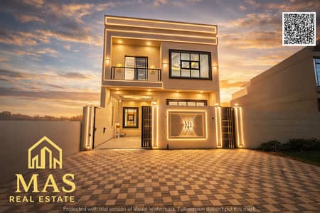 5 Bedroom Villa for Sale in Al Helio, Ajman - Luxury villa golde2n . png 5 Bedroom Villa for Sale in Al Helio, Ajman - Luxury villa golde2n . png