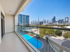 شقة في النصر سكوير بلوك B،بنايات ميدان النصر،عود ميثاء،بر دبي 1 غرفة 75000 درهم - 15288744