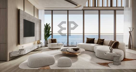 迪拜海港城, 迪拜 1 卧室单位待售 - Soulever_Penthouse_Living room_02. jpg 迪拜海港城, 迪拜 1 卧室单位待售 - Soulever_Penthouse_Living room_02. jpg