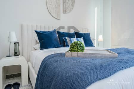 苏巴哈特兰社区， 迪拜 1 卧室单位待售 - Kensington Waters_Show_Apartment-Bedroom. jpg