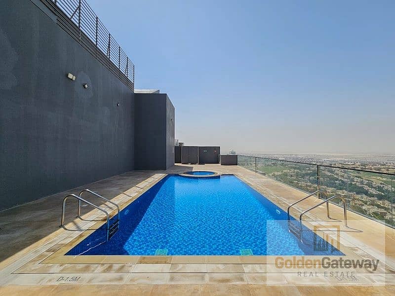Brand new Studio | Amal Tower | Balcony | Unfurnished - Image 1