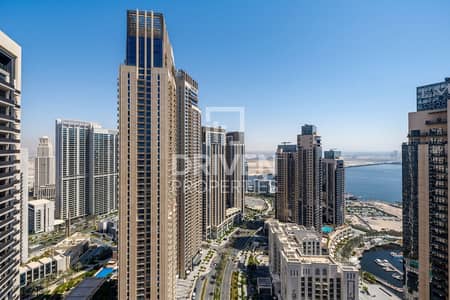2 Bedroom Apartment for Rent in Dubai Creek Harbour, Dubai - High Floor | Fully Furnish | Stunning Canal View 2 Bedroom Apartment for Rent in Dubai Creek Harbour, Dubai - High Floor | Fully Furnish | Stunning Canal View