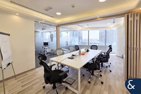 Office for Rent in Jumeirah Lake Towers (JLT), Dubai - Lake View | Furnished | Executive Fit out Office for Rent in Jumeirah Lake Towers (JLT), Dubai - Lake View | Furnished | Executive Fit out