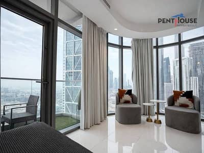 2 Bedroom Apartment for Rent in Business Bay, Dubai - Luxury 2BR | Fully Furnished | Burj Khalifa & Sea view 2 Bedroom Apartment for Rent in Business Bay, Dubai - Luxury 2BR | Fully Furnished | Burj Khalifa & Sea view