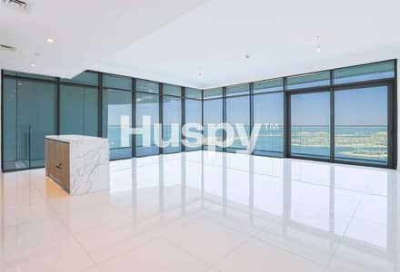 3 Bedroom Flat for Rent in Dubai Harbour, Dubai - Unfurnished | Palm View | Corner Unit 3 Bedroom Flat for Rent in Dubai Harbour, Dubai - Unfurnished | Palm View | Corner Unit