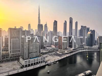 Studio for Sale in Business Bay, Dubai - Vacant | High Floor | Burj and Canal View