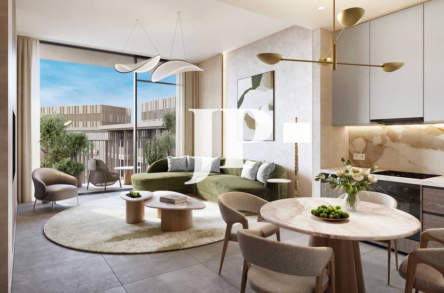 3 1BR - Kitchen and Living. jpg
