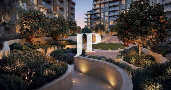 1 Camera Appartamento in Vendita a City of Arabia, Dubai - Green Walkways - Courtyard. png