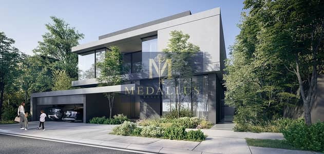 تاون هاوس 4 غرف نوم للبيع في مدينة تلال، الشارقة - Front-view-of-5-bedroom-Forest-S. jpg تاون هاوس 4 غرف نوم للبيع في مدينة تلال، الشارقة - Front-view-of-5-bedroom-Forest-S. jpg