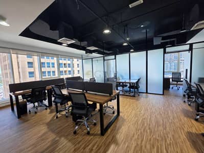 Office for Rent in Business Bay, Dubai - Burj Khalifa and Beautiful Canal view Furnished Office for Rent in Business Bay, Dubai - Burj Khalifa and Beautiful Canal view Furnished