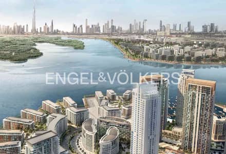 2 Bedroom Apartment for Sale in Dubai Creek Harbour, Dubai - Modern with Full Canal View | Ready December 2027 2 Bedroom Apartment for Sale in Dubai Creek Harbour, Dubai - Modern with Full Canal View | Ready December 2027