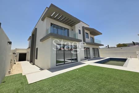 6 Bedroom Villa for Rent in Al Furjan, Dubai - Custom Design Villa | Elevator | Private Pool 6 Bedroom Villa for Rent in Al Furjan, Dubai - Custom Design Villa | Elevator | Private Pool